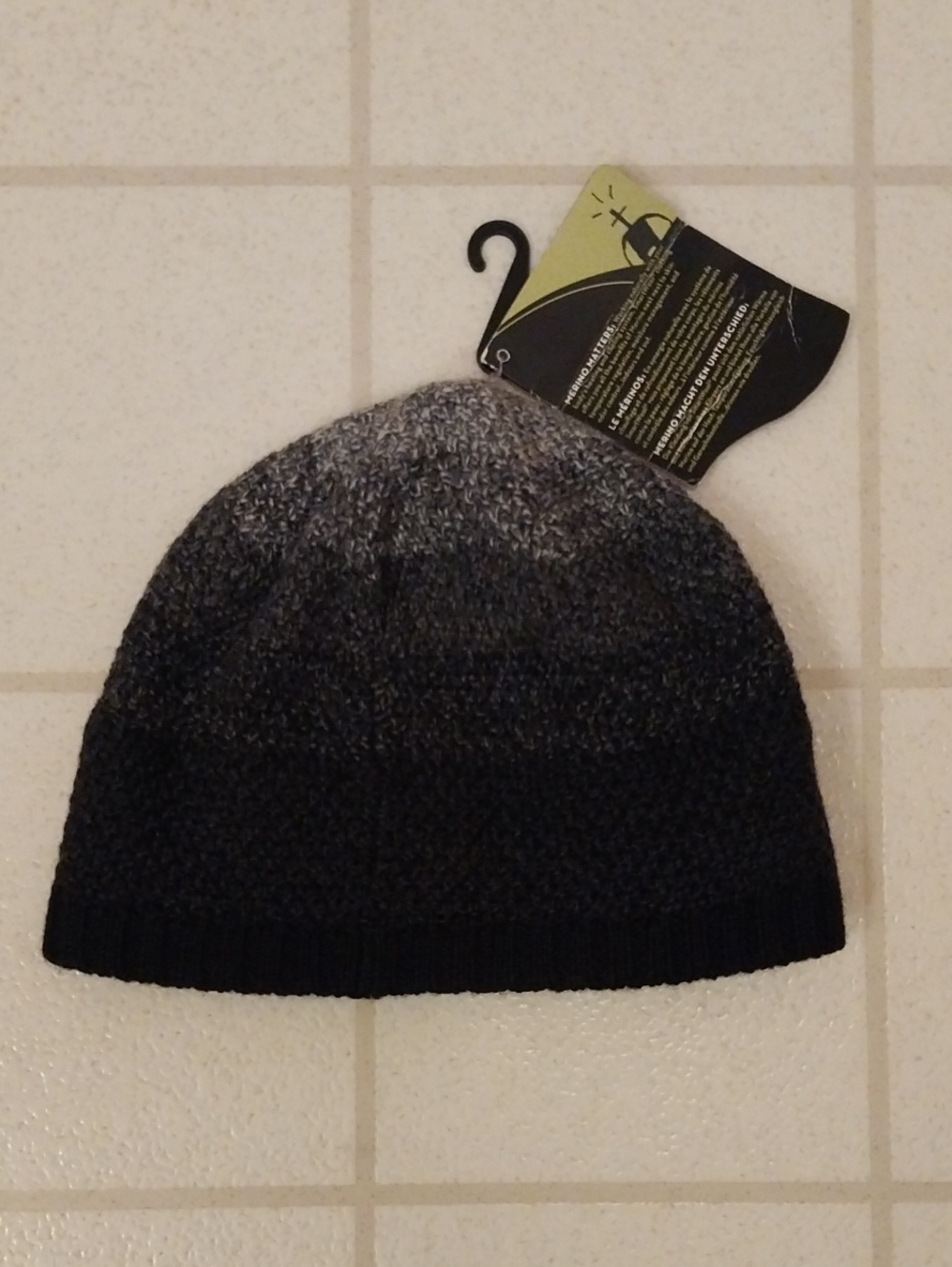 Smartwool Gradient Charcoal Knit Boys Merino Wool Beanie